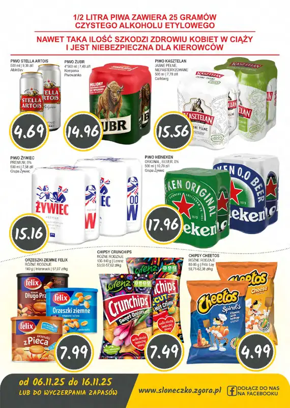 Słoneczko - gazetka promocyjna Gazetka od czwartku 06.11 do niedzieli 16.11 - strona 10