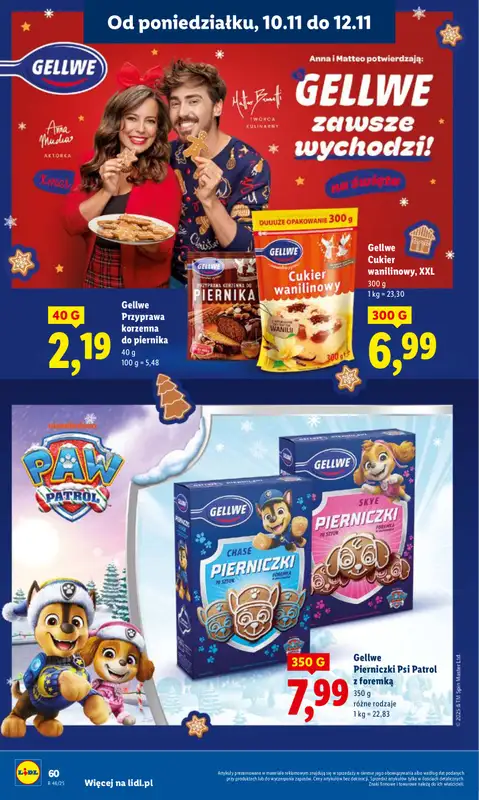Lidl - gazetka promocyjna Oferta od poniedziałku od poniedziałku 10.11 do środy 12.11 - strona 62
