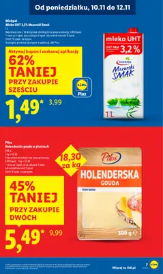 Lidl - gazetka promocyjna Oferta od poniedziałku od poniedziałku 10.11 do środy 12.11 - strona 7