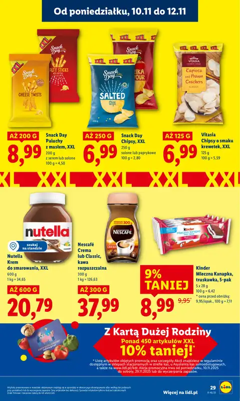 Lidl - gazetka promocyjna Oferta od poniedziałku od poniedziałku 10.11 do środy 12.11 - strona 29