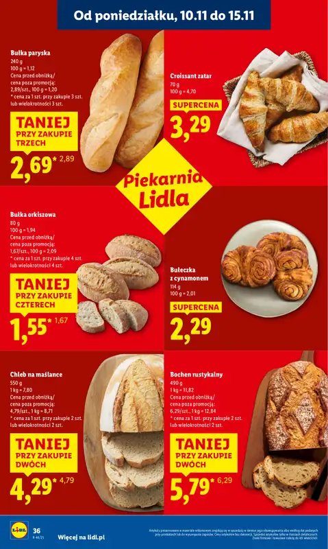 Lidl - gazetka promocyjna Oferta od poniedziałku od poniedziałku 10.11 do środy 12.11 - strona 36