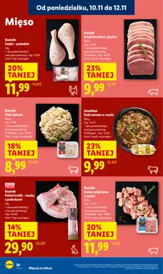 Lidl - gazetka promocyjna Oferta od poniedziałku od poniedziałku 10.11 do środy 12.11 - strona 38