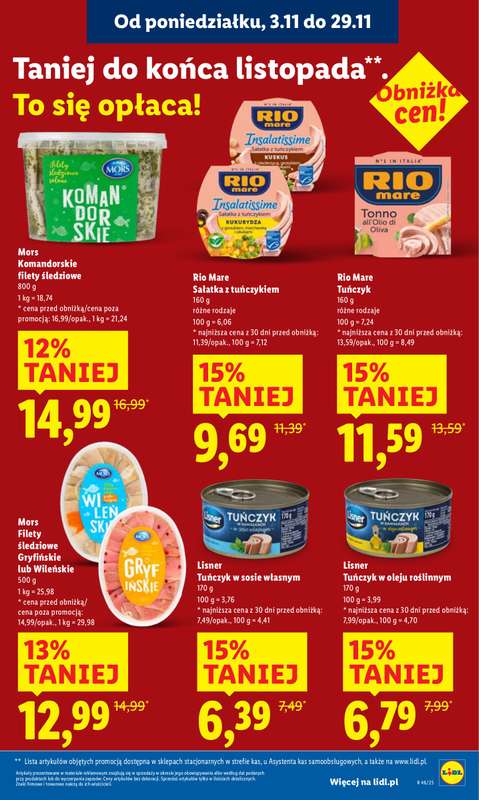 Lidl - gazetka promocyjna Oferta od poniedziałku od poniedziałku 10.11 do środy 12.11 - strona 41