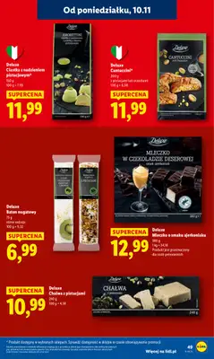 Lidl - gazetka promocyjna Oferta od poniedziałku od poniedziałku 10.11 do środy 12.11 - strona 49