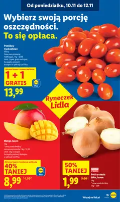 Lidl - gazetka promocyjna Oferta od poniedziałku od poniedziałku 10.11 do środy 12.11 - strona 15