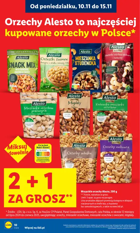 Lidl - gazetka promocyjna Oferta od poniedziałku od poniedziałku 10.11 do środy 12.11 - strona 10