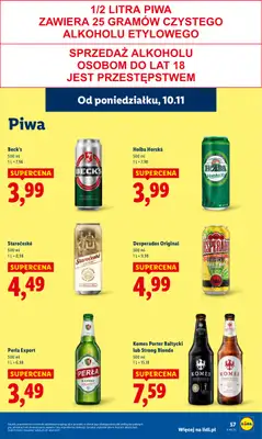 Lidl - gazetka promocyjna Oferta od poniedziałku od poniedziałku 10.11 do środy 12.11 - strona 59