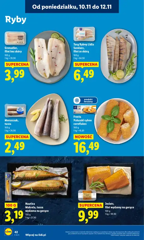 Lidl - gazetka promocyjna Oferta od poniedziałku od poniedziałku 10.11 do środy 12.11 - strona 42