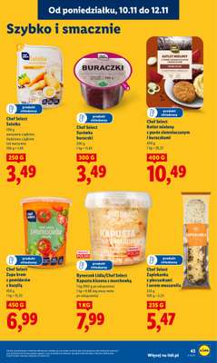 Lidl - gazetka promocyjna Oferta od poniedziałku od poniedziałku 10.11 do środy 12.11 - strona 43