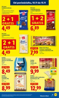 Lidl - gazetka promocyjna Oferta od poniedziałku od poniedziałku 10.11 do środy 12.11 - strona 31