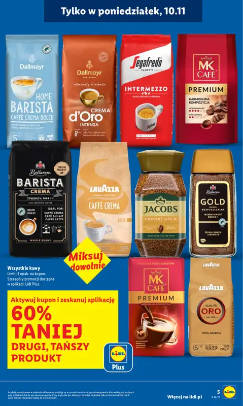 Lidl - gazetka promocyjna Oferta od poniedziałku od poniedziałku 10.11 do środy 12.11 - strona 5