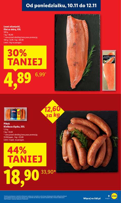 Lidl - gazetka promocyjna Oferta od poniedziałku od poniedziałku 10.11 do środy 12.11 - strona 9