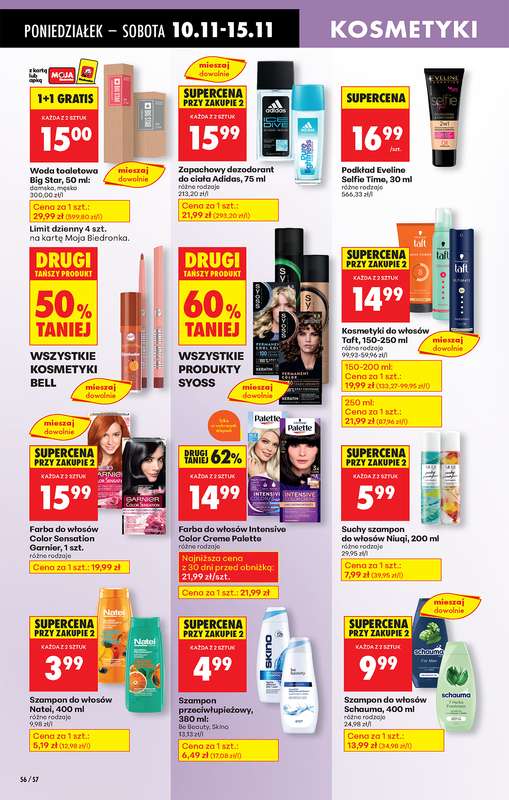 Biedronka - gazetka promocyjna Od poniedziałku od poniedziałku 10.11 do niedzieli 16.11 - strona 70