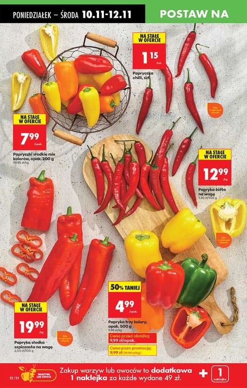 Biedronka - gazetka promocyjna Od poniedziałku od poniedziałku 10.11 do niedzieli 16.11 - strona 22