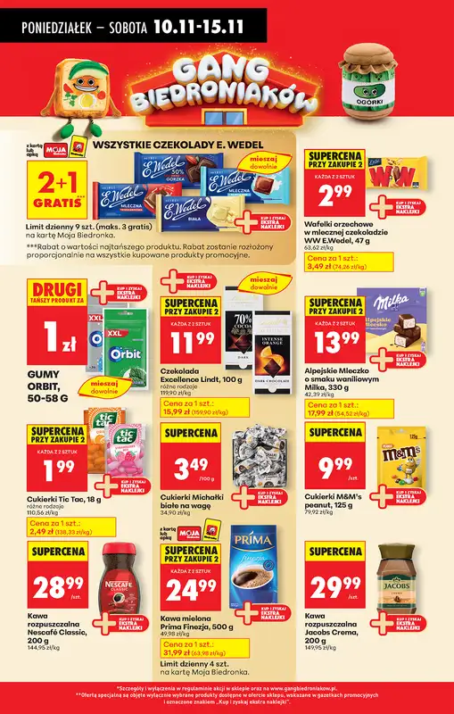 Biedronka - gazetka promocyjna Od poniedziałku od poniedziałku 10.11 do niedzieli 16.11 - strona 42