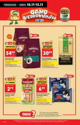 Biedronka - gazetka promocyjna Od poniedziałku od poniedziałku 10.11 do niedzieli 16.11 - strona 44