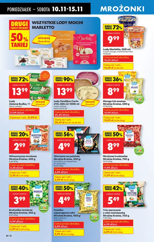 Biedronka - gazetka promocyjna Od poniedziałku, Z ladą tradycyjną od poniedziałku 10.11 do niedzieli 16.11 - strona 48