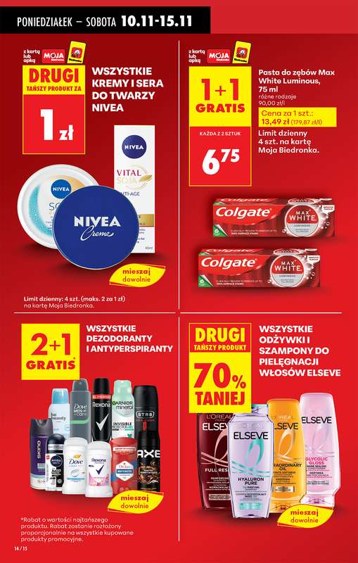 Biedronka - gazetka promocyjna Od poniedziałku, Z ladą tradycyjną od poniedziałku 10.11 do niedzieli 16.11 - strona 14