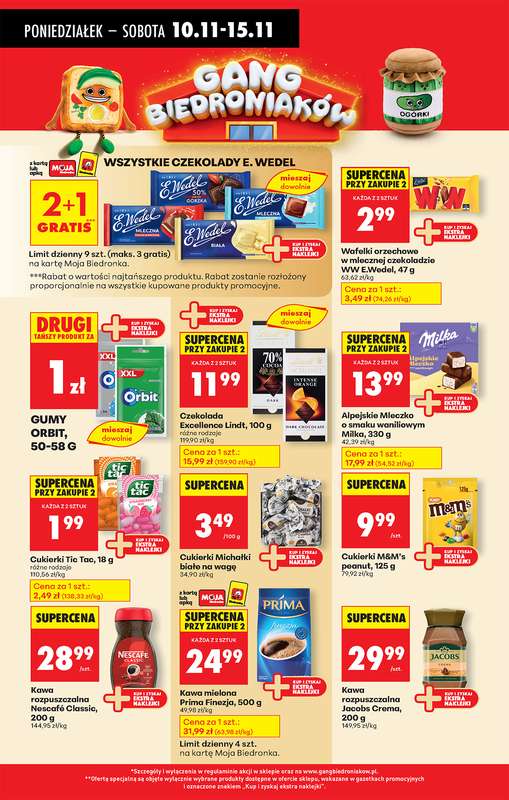 Biedronka - gazetka promocyjna Od poniedziałku, Z ladą tradycyjną od poniedziałku 10.11 do niedzieli 16.11 - strona 44