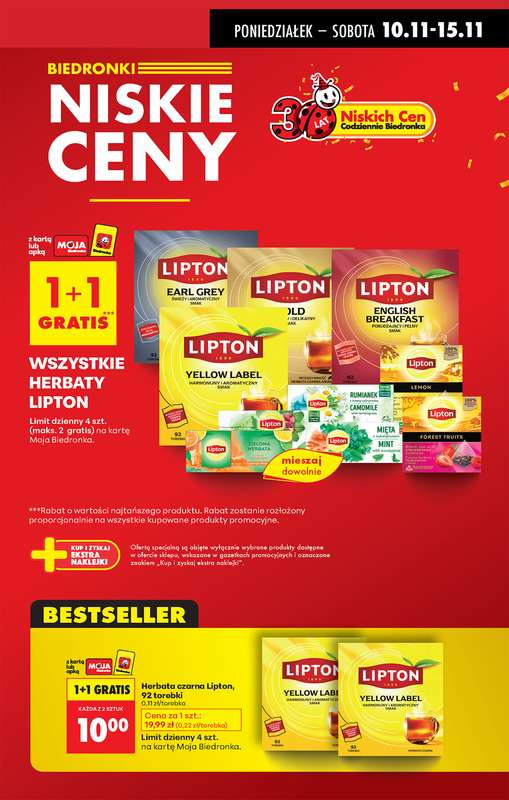 Biedronka - gazetka promocyjna Od poniedziałku, Z ladą tradycyjną od poniedziałku 10.11 do niedzieli 16.11 - strona 11