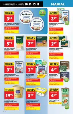 Biedronka - gazetka promocyjna Od poniedziałku, Z ladą tradycyjną od poniedziałku 10.11 do niedzieli 16.11 - strona 38