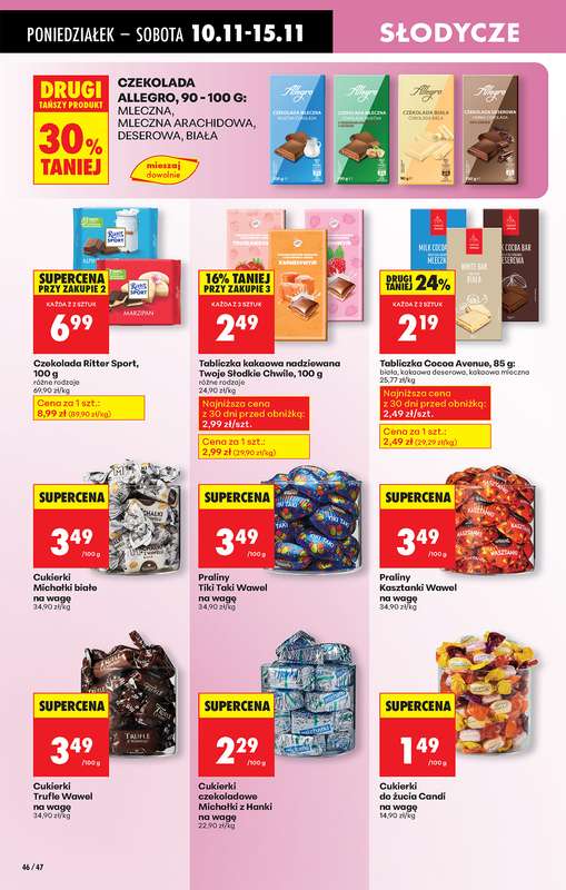 Biedronka - gazetka promocyjna Od poniedziałku, Z ladą tradycyjną od poniedziałku 10.11 do niedzieli 16.11 - strona 56