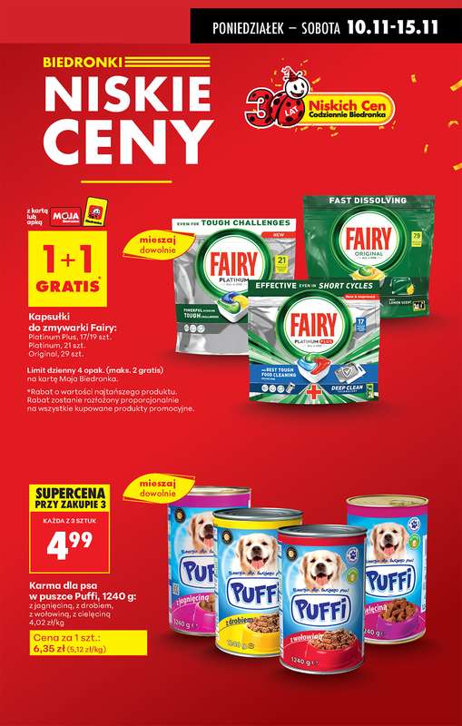 Biedronka - gazetka promocyjna Od poniedziałku, Z ladą tradycyjną od poniedziałku 10.11 do niedzieli 16.11 - strona 17