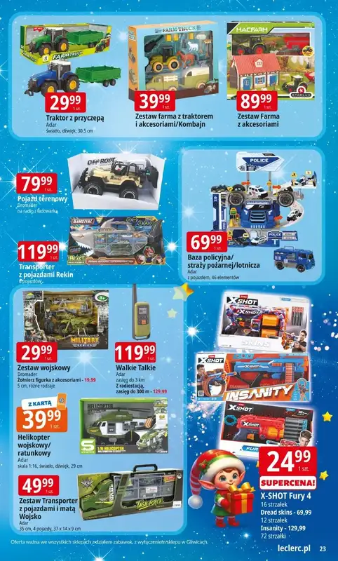 Leclerc - gazetka promocyjna Oferta E.Leclerc | Magiczny świat zabawek od środy 12.11 do niedzieli 07.12 - strona 22