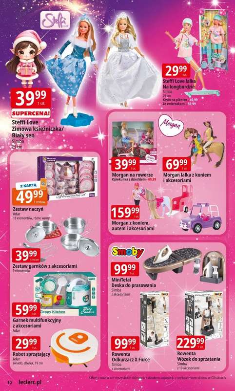Leclerc - gazetka promocyjna Oferta E.Leclerc | Magiczny świat zabawek od środy 12.11 do niedzieli 07.12 - strona 10