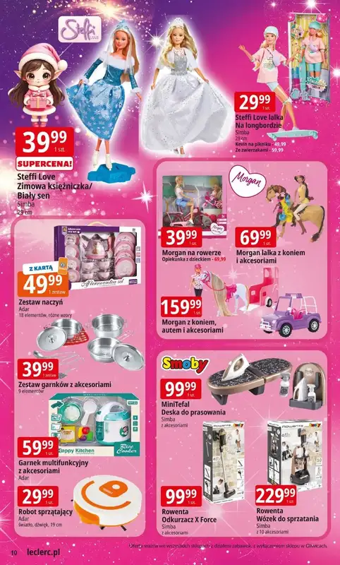 Leclerc - gazetka promocyjna Oferta E.Leclerc | Magiczny świat zabawek od środy 12.11 do niedzieli 07.12 - strona 10