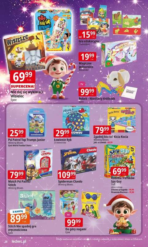 Leclerc - gazetka promocyjna Oferta E.Leclerc | Magiczny świat zabawek od środy 12.11 do niedzieli 07.12 - strona 27