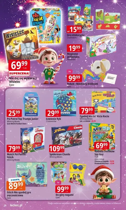 Leclerc - gazetka promocyjna Oferta E.Leclerc | Magiczny świat zabawek od środy 12.11 do niedzieli 07.12 - strona 27
