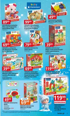 Leclerc - gazetka promocyjna Oferta E.Leclerc | Magiczny świat zabawek od środy 12.11 do niedzieli 07.12 - strona 3