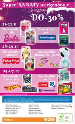 Leclerc - gazetka promocyjna Oferta E.Leclerc | Magiczny świat zabawek od środy 12.11 do niedzieli 07.12 - strona 31