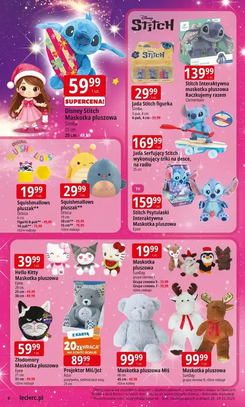 Leclerc - gazetka promocyjna Oferta E.Leclerc | Magiczny świat zabawek od środy 12.11 do niedzieli 07.12 - strona 6