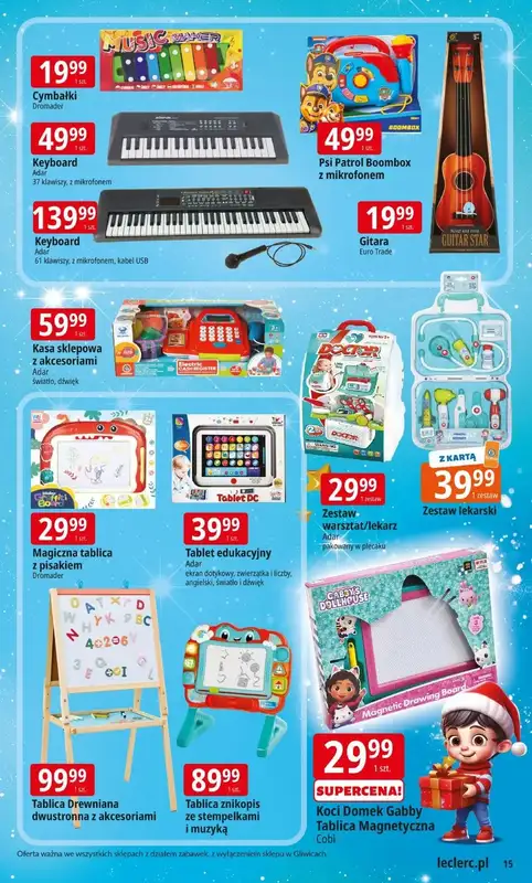 Leclerc - gazetka promocyjna Oferta E.Leclerc | Magiczny świat zabawek od środy 12.11 do niedzieli 07.12 - strona 15