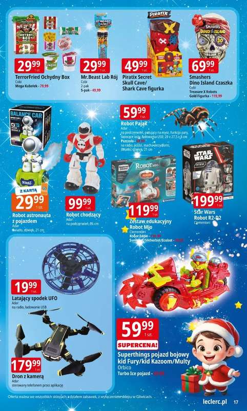 Leclerc - gazetka promocyjna Oferta E.Leclerc | Magiczny świat zabawek od środy 12.11 do niedzieli 07.12 - strona 17