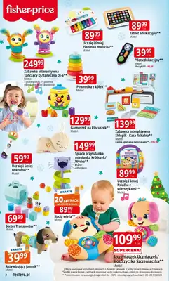 Leclerc - gazetka promocyjna Oferta E.Leclerc | Magiczny świat zabawek od środy 12.11 do niedzieli 07.12 - strona 2