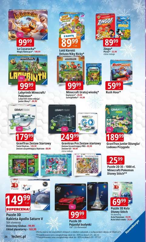 Leclerc - gazetka promocyjna Oferta E.Leclerc | Magiczny świat zabawek od środy 12.11 do niedzieli 07.12 - strona 23