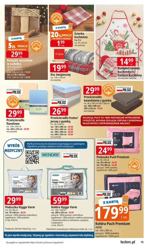 Leclerc - gazetka promocyjna Oferta E.Leclerc | Odkryj wyjątkowe dekoracje od środy 12.11 do niedzieli 07.12 - strona 14