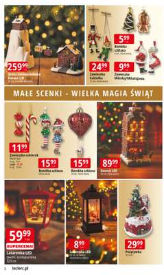 Leclerc - gazetka promocyjna Oferta E.Leclerc od środy 12.11 do niedzieli 07.12 - strona 2