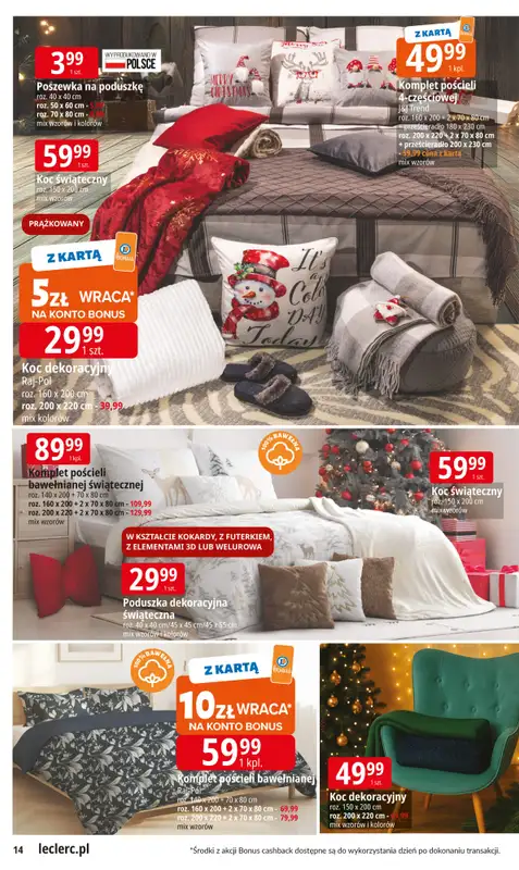 Leclerc - gazetka promocyjna Oferta E.Leclerc | Odkryj wyjątkowe dekoracje od środy 12.11 do niedzieli 07.12 - strona 13