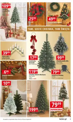 Leclerc - gazetka promocyjna Oferta E.Leclerc | Odkryj wyjątkowe dekoracje od środy 12.11 do niedzieli 07.12 - strona 5