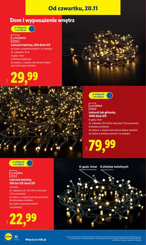 Lidl - gazetka promocyjna Katalog od poniedziałku 17.11 do soboty 22.11 - strona 36