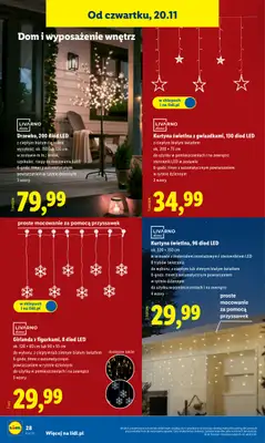 Lidl - gazetka promocyjna Katalog od poniedziałku 17.11 do soboty 22.11 - strona 32