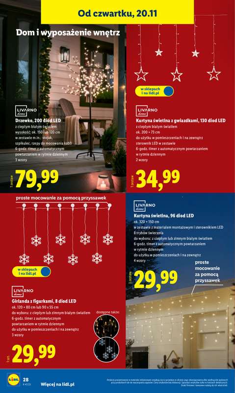 Lidl - gazetka promocyjna Katalog od poniedziałku 17.11 do soboty 22.11 - strona 32