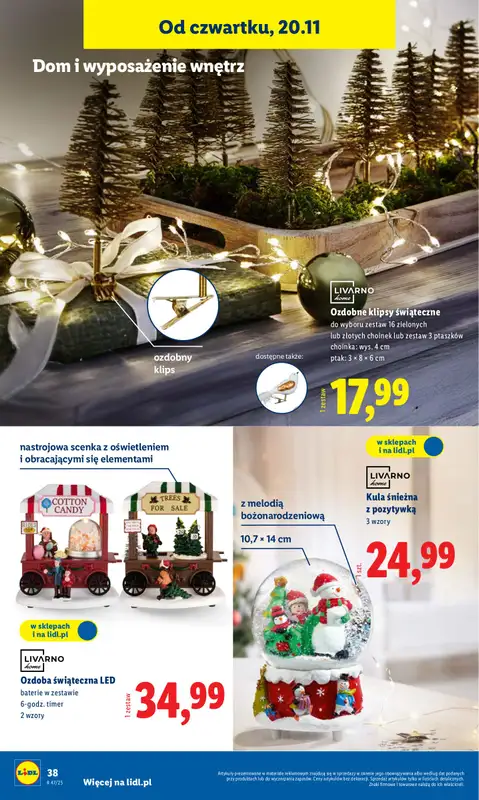 Lidl - gazetka promocyjna Katalog od poniedziałku 17.11 do soboty 22.11 - strona 42