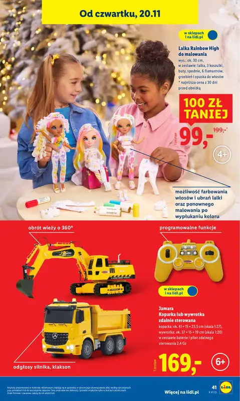 Lidl - gazetka promocyjna Katalog od poniedziałku 17.11 do soboty 22.11 - strona 45