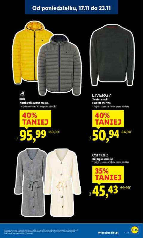 Lidl - gazetka promocyjna Katalog od poniedziałku 17.11 do soboty 22.11 - strona 9