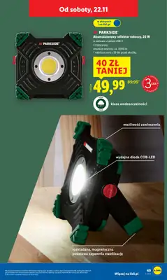 Lidl - gazetka promocyjna Katalog od poniedziałku 17.11 do soboty 22.11 - strona 55